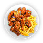 7 Pcs Hot N' Spicy Wings 